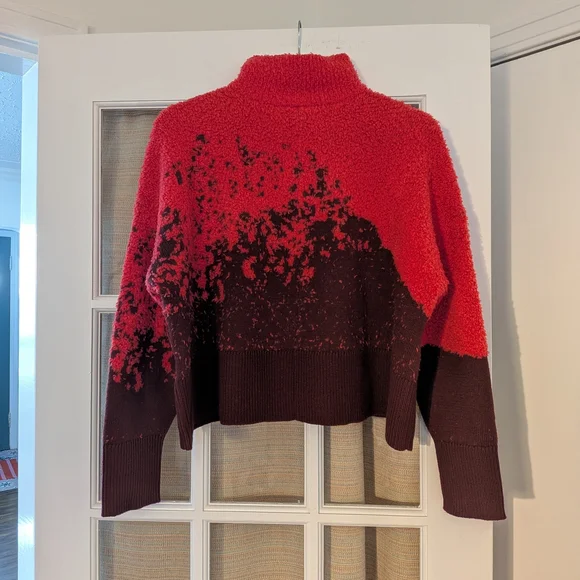 LULULEMON ombre knit textured turtleneck - size small - Picture 6 of 8